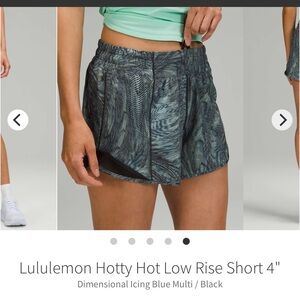 lululemon athletica HOTTY Hots Shorts